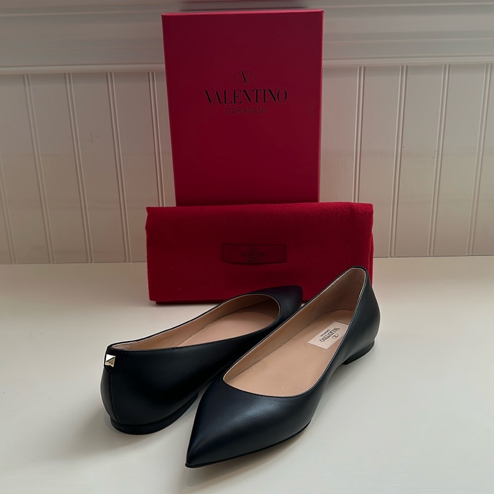 VALENTINO Rockstud Ballet Flats
